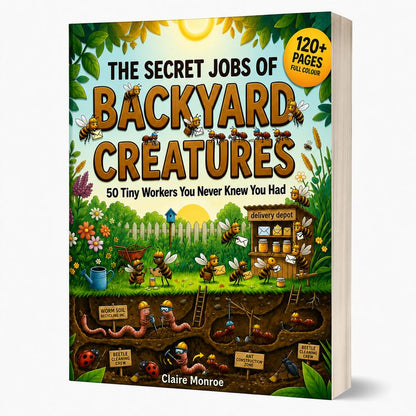 The Secret Jobs of Backyard Creatures for Kids - Fun Animal Encyclopedia To Learn About Nature
