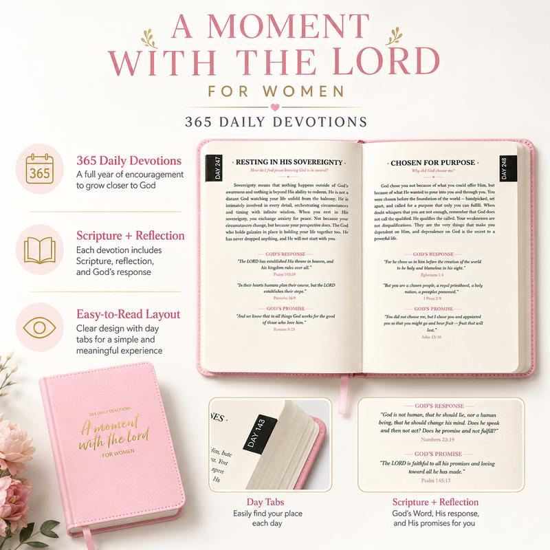 A Woman's Everyday Walk With God | 365-Day Devotional