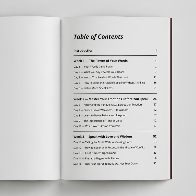 STAY SILENT: A 30 Day Challenge to Transform the Way You Speak