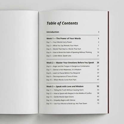 STAY SILENT: A 30 Day Challenge to Transform the Way You Speak