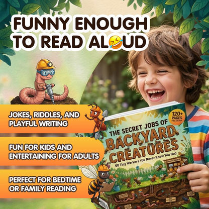 The Secret Jobs of Backyard Creatures for Kids - Fun Animal Encyclopedia To Learn About Nature