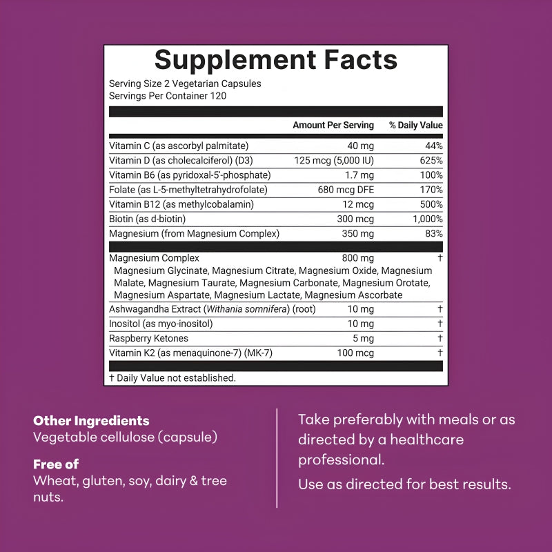 Feel Like Yourself Again — Magnesium Complex for Women