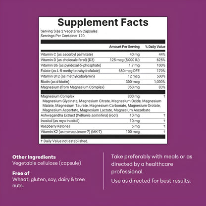 Feel Like Yourself Again — Magnesium Complex for Women