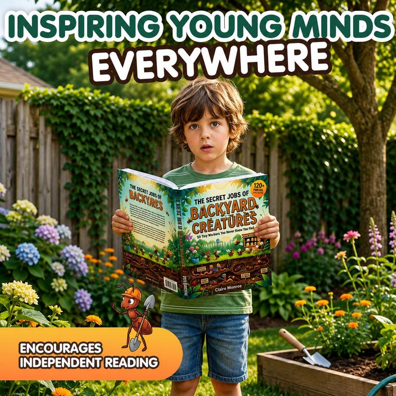 The Secret Jobs of Backyard Creatures for Kids - Fun Animal Encyclopedia To Learn About Nature